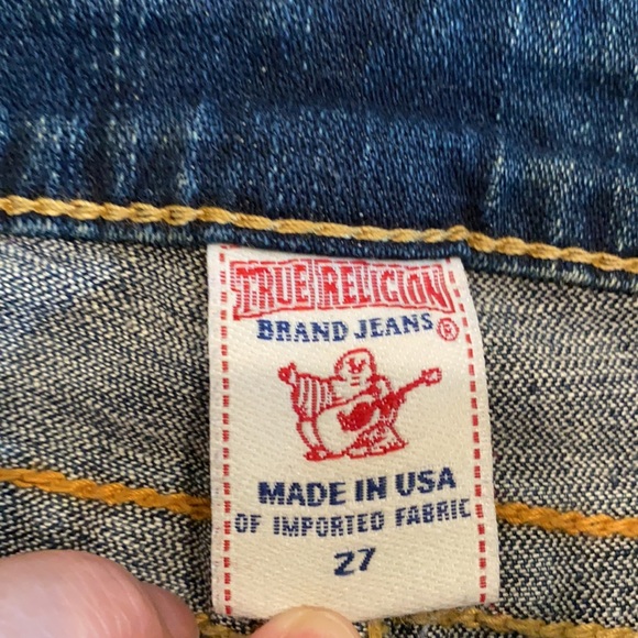 True Religion Lizzy Crop Jeans Size27 - Picture 4 of 8